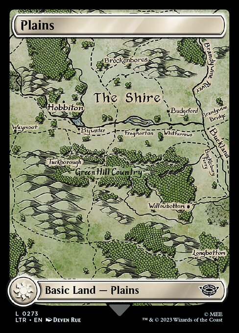 MTG Minas Tirith (0341) Borderless The Lord of the Rings MTG Card