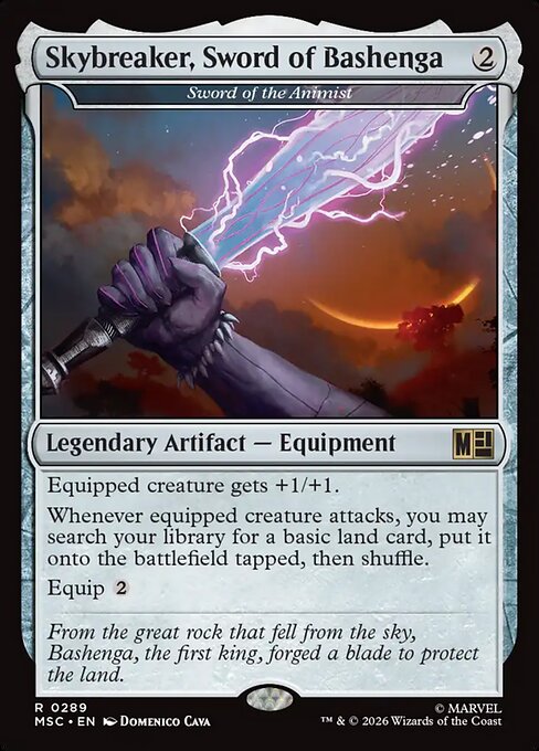 Sword of the Animist (Skybreaker, Sword of Bashenga)