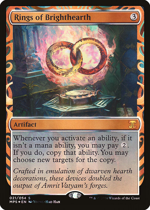 【超美品】MTG Rings of Brightheart MPS Foil Australian Magic: The Gathering Singles · MTG MATE