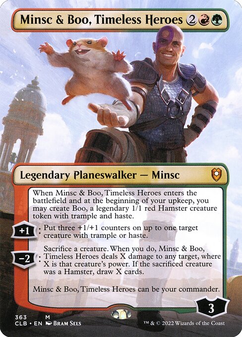 Minsc & Boo, Timeless Heroes (Borderless)