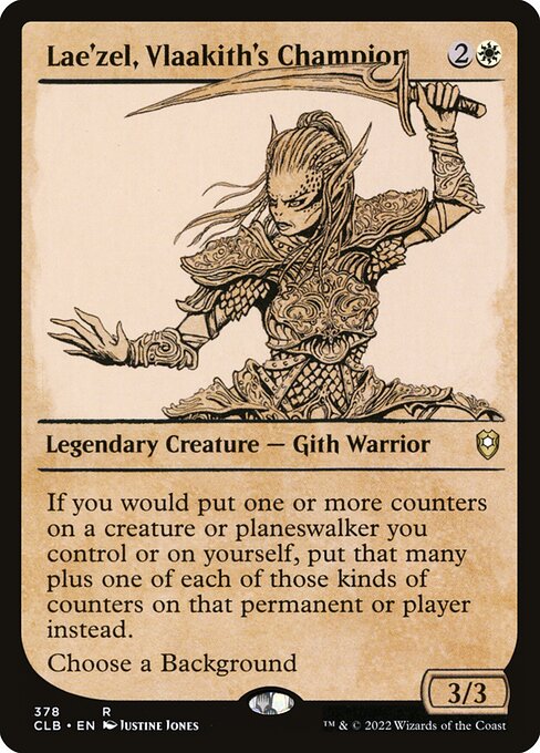 Lae'zel, Vlaakith's Champion (Showcase, Foil) · Commander Legends