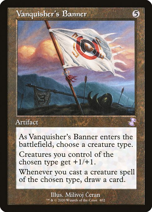 Vanquisher's Banner (Retro Frame)